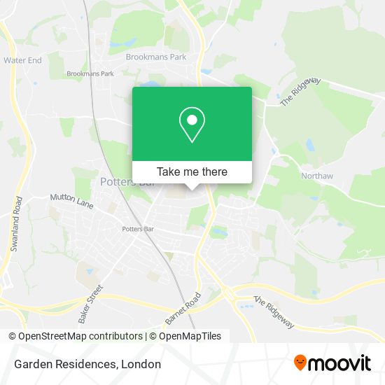 Garden Residences map