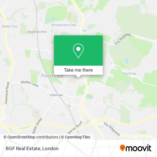 BGF Real Estate map