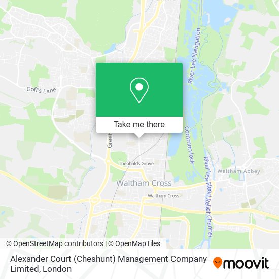 Alexander Court (Cheshunt) Management Company Limited map