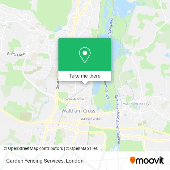 Garden Fencing Services map