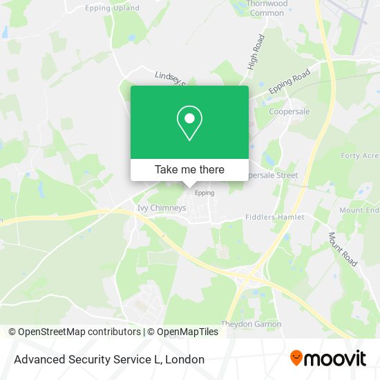 Advanced Security Service L map
