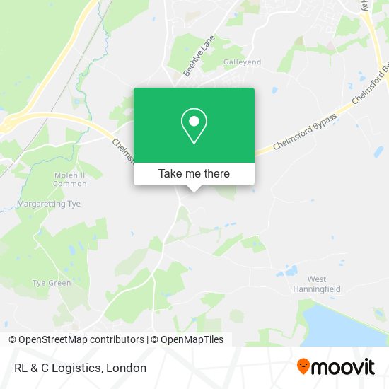 RL & C Logistics map