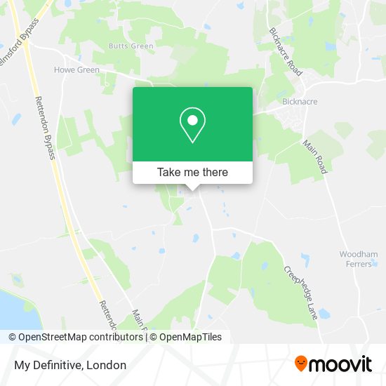 My Definitive map