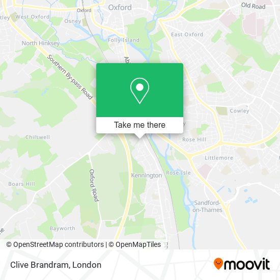 Clive Brandram map