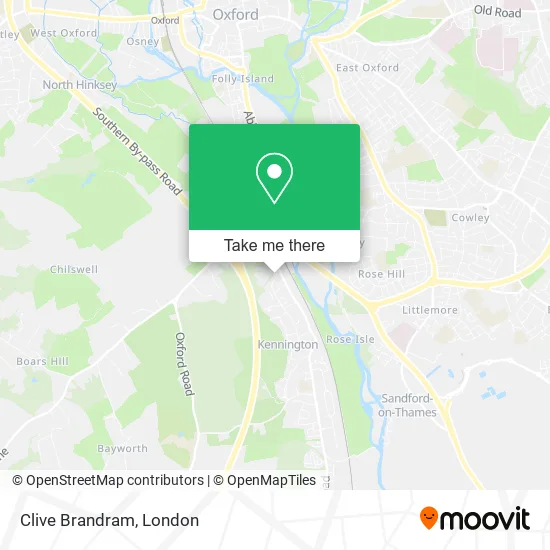 Clive Brandram map