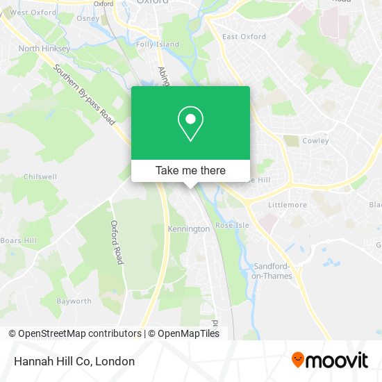 Hannah Hill Co map