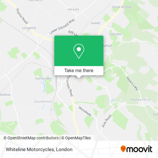 Whiteline Motorcycles map
