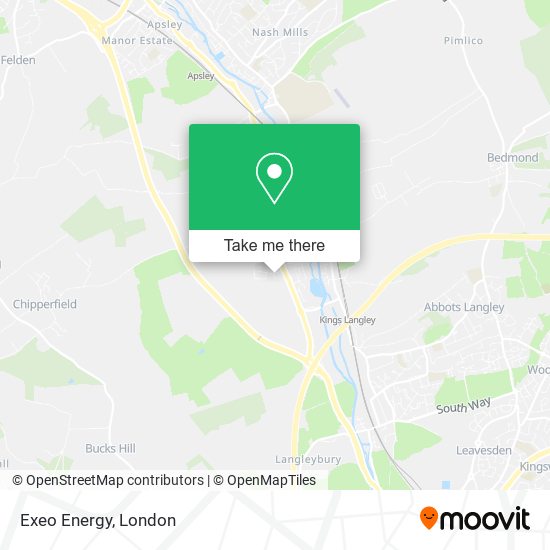 Exeo Energy map