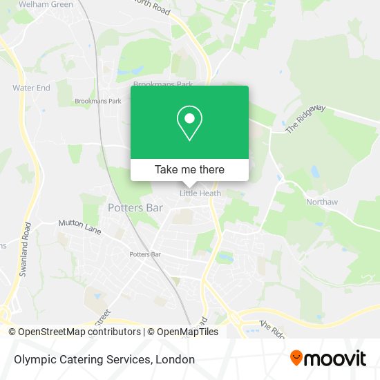 Olympic Catering Services map