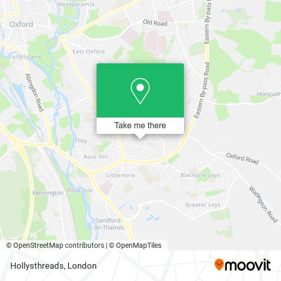 Hollysthreads map