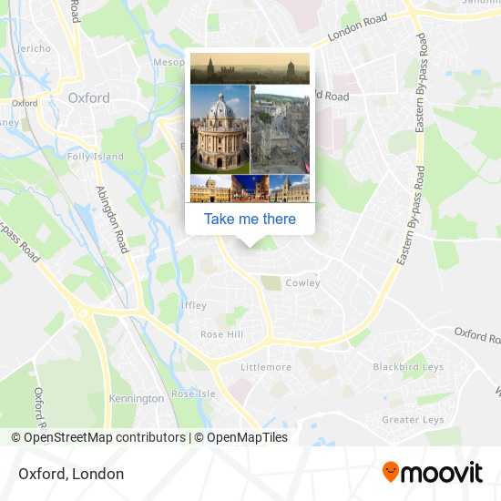 Oxford map