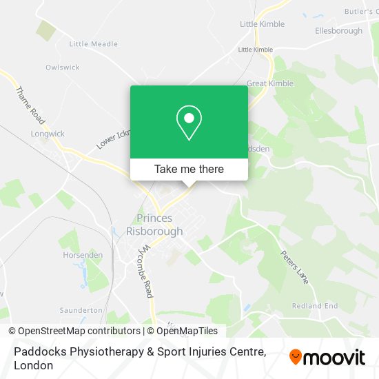 Paddocks Physiotherapy & Sport Injuries Centre map