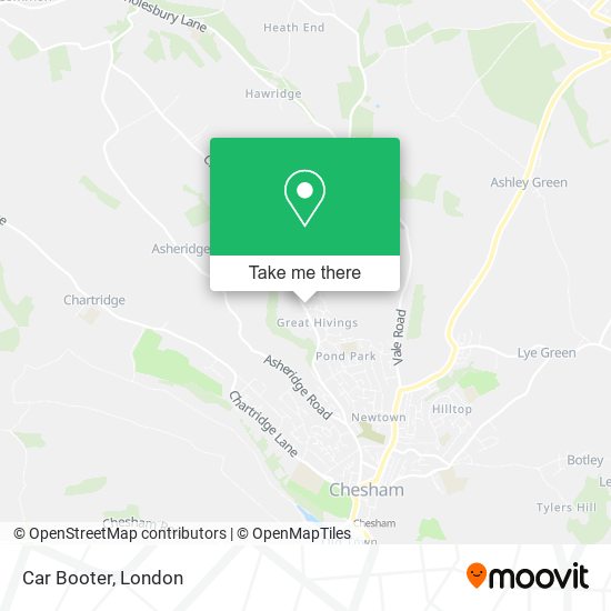 Car Booter map