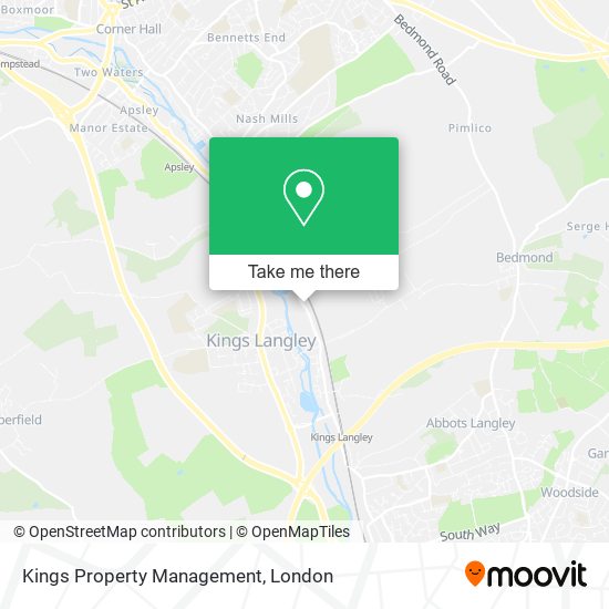 Kings Property Management map