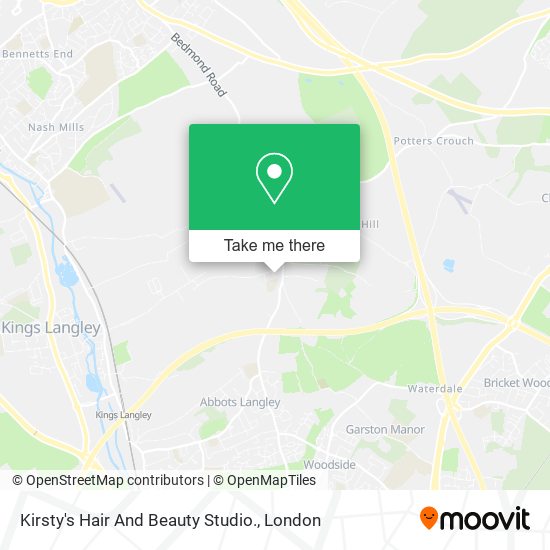 Kirsty's Hair And Beauty Studio. map