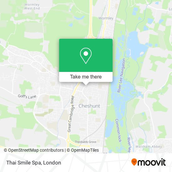 Thai Smile Spa map
