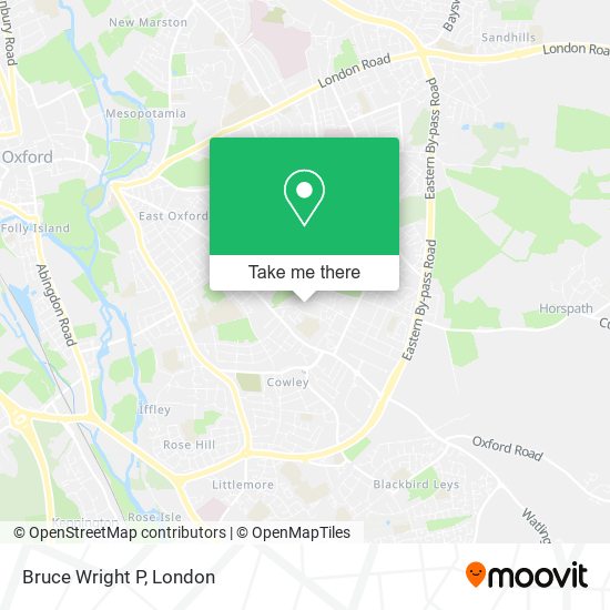 Bruce Wright P map