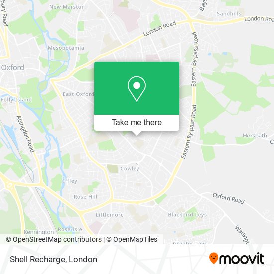 Shell Recharge map