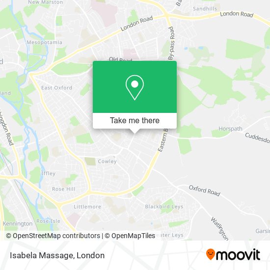Isabela Massage map