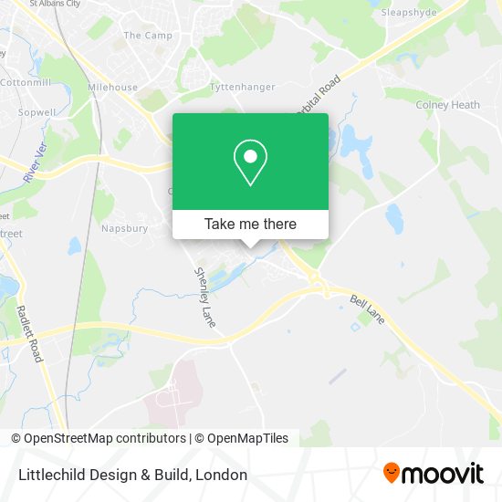 Littlechild Design & Build map