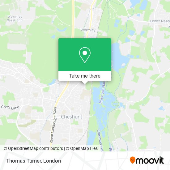 Thomas Turner map