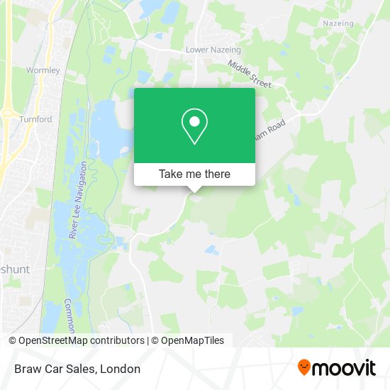 Braw Car Sales map