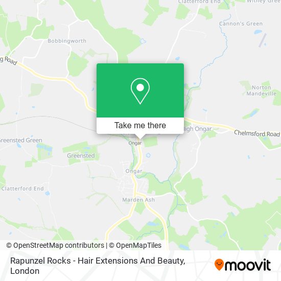 Rapunzel Rocks - Hair Extensions And Beauty map