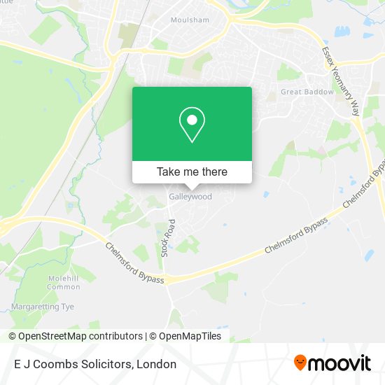 E J Coombs Solicitors map