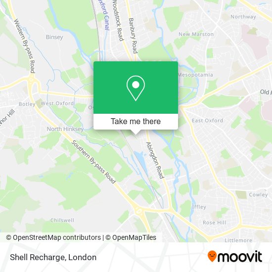 Shell Recharge map