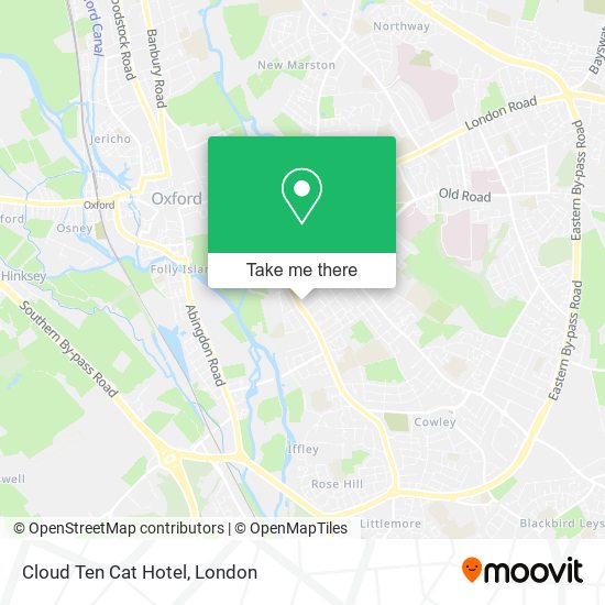 Cloud Ten Cat Hotel map
