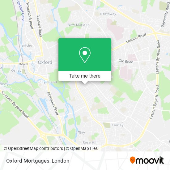 Oxford Mortgages map