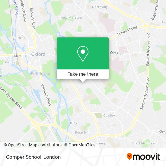 Comper School map