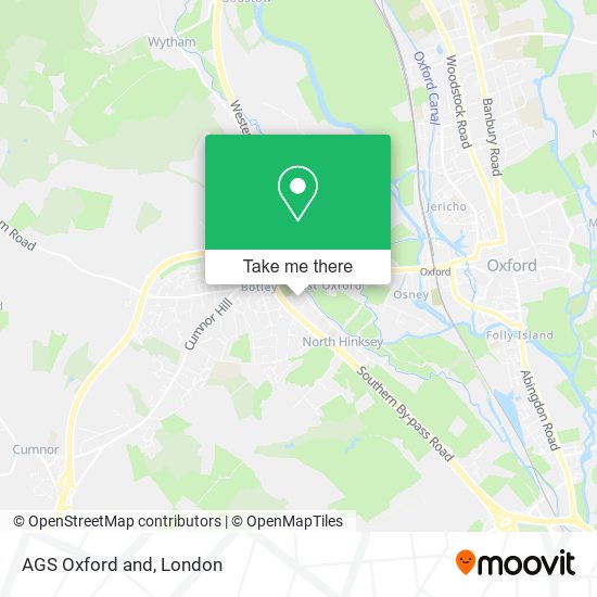 AGS Oxford and map