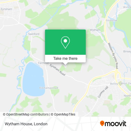 Wytham House map