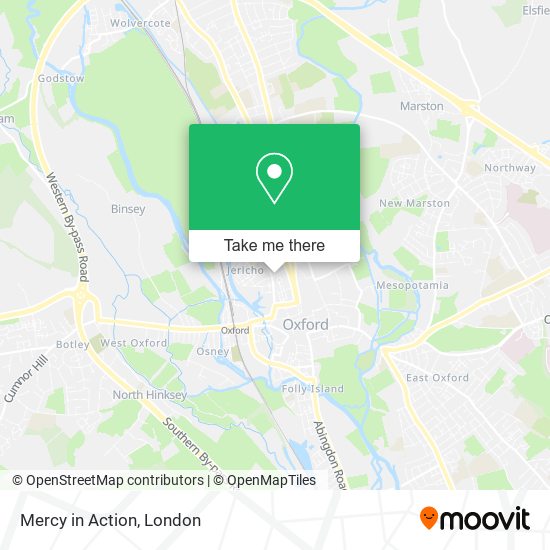 Mercy in Action map