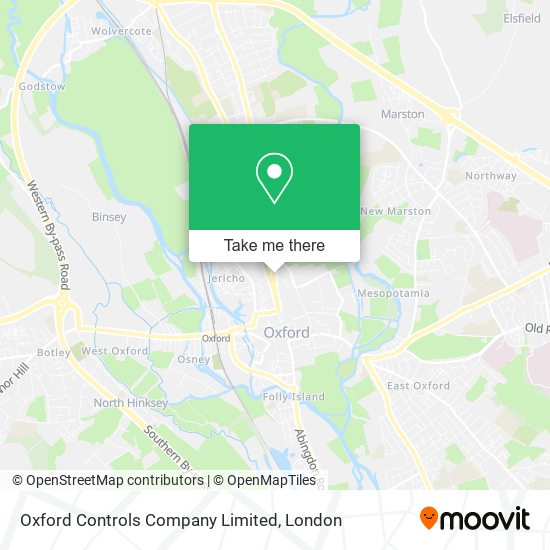 Oxford Controls Company Limited map