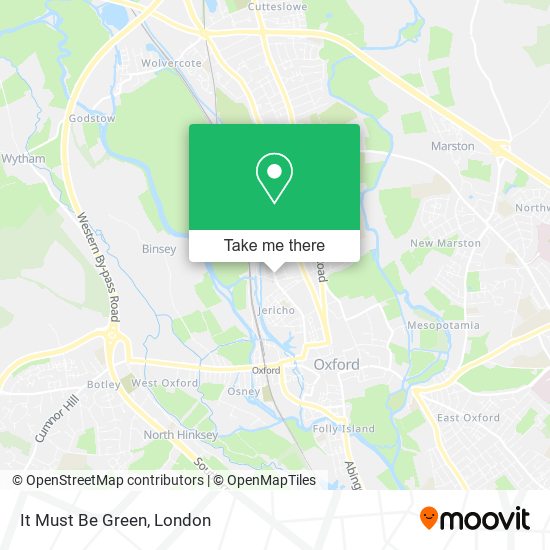 It Must Be Green map