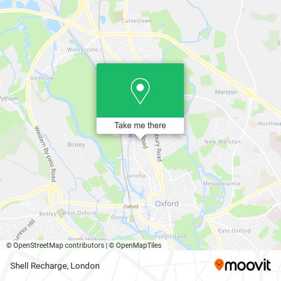 Shell Recharge map