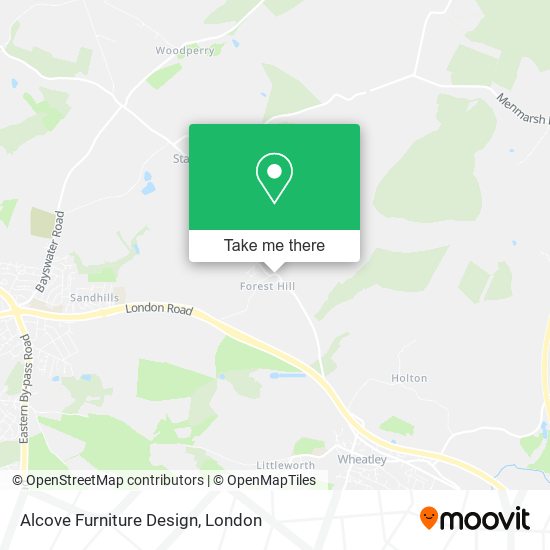 Alcove Furniture Design map