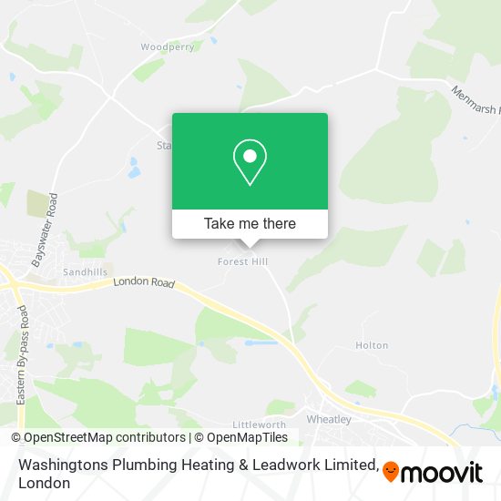 Washingtons Plumbing Heating & Leadwork Limited map