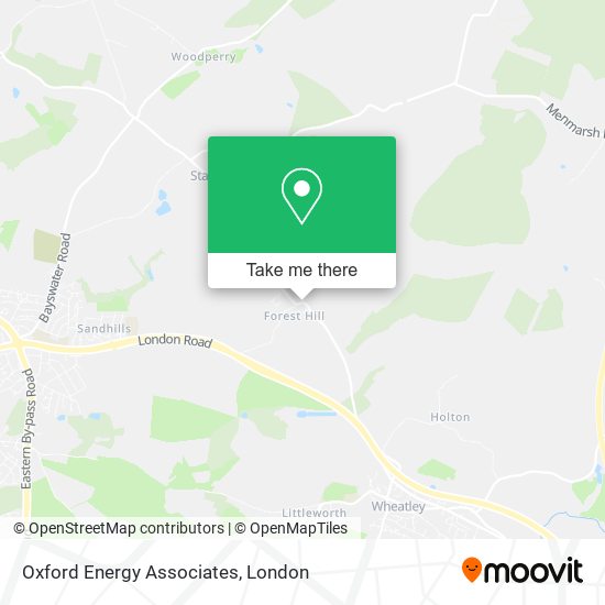 Oxford Energy Associates map