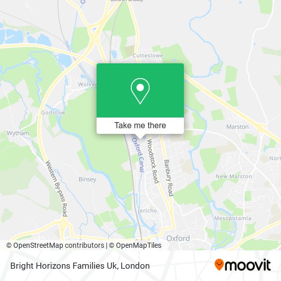 Bright Horizons Families Uk map
