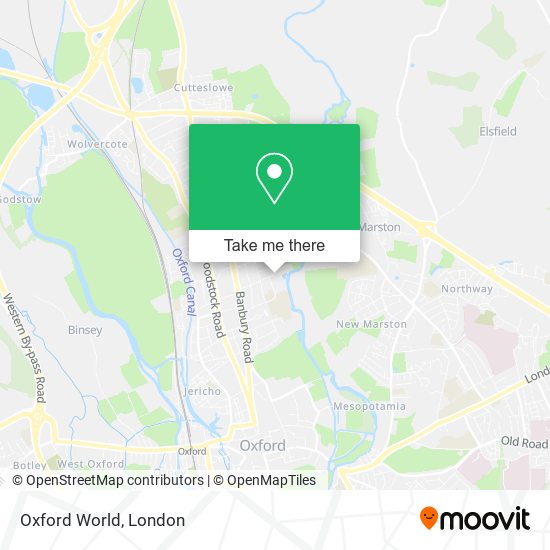 Oxford World map