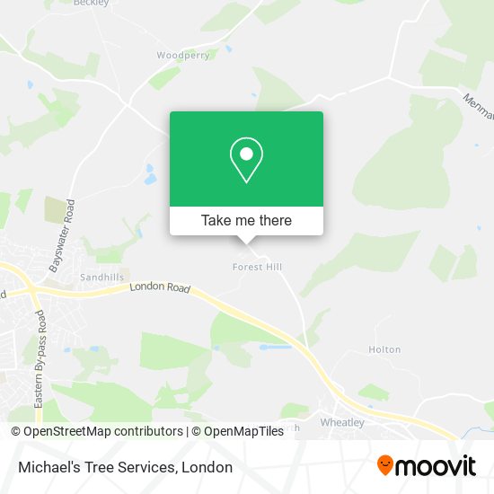 Michael's Tree Services map