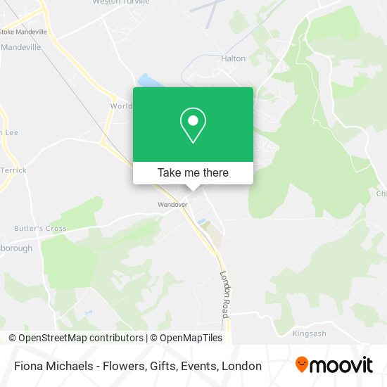 Fiona Michaels - Flowers, Gifts, Events map