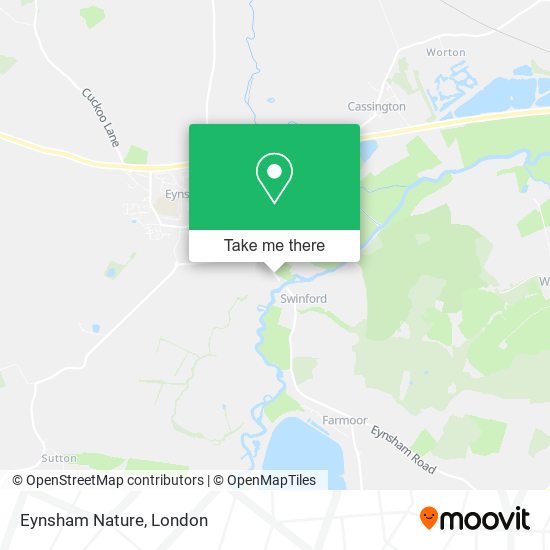 Eynsham Nature map