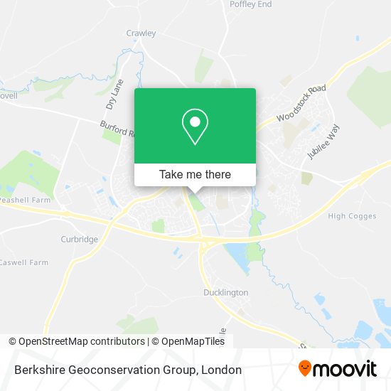 Berkshire Geoconservation Group map