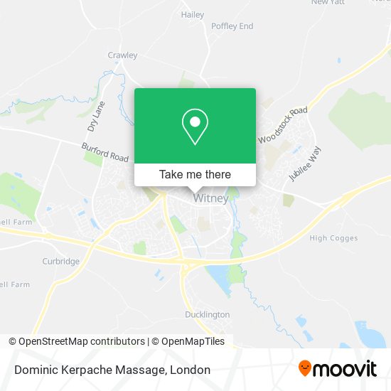 Dominic Kerpache Massage map