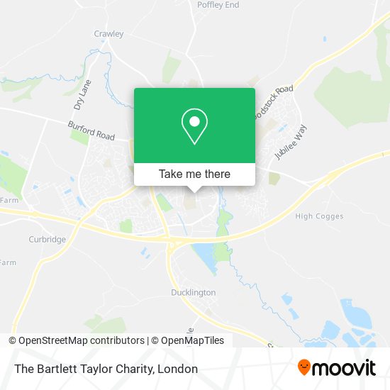 The Bartlett Taylor Charity map