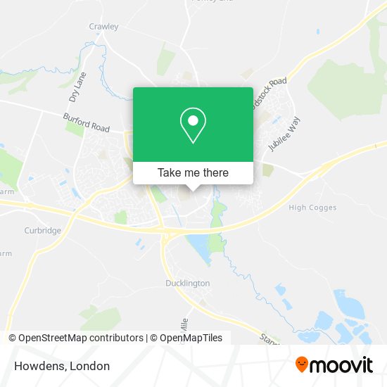 Howdens map